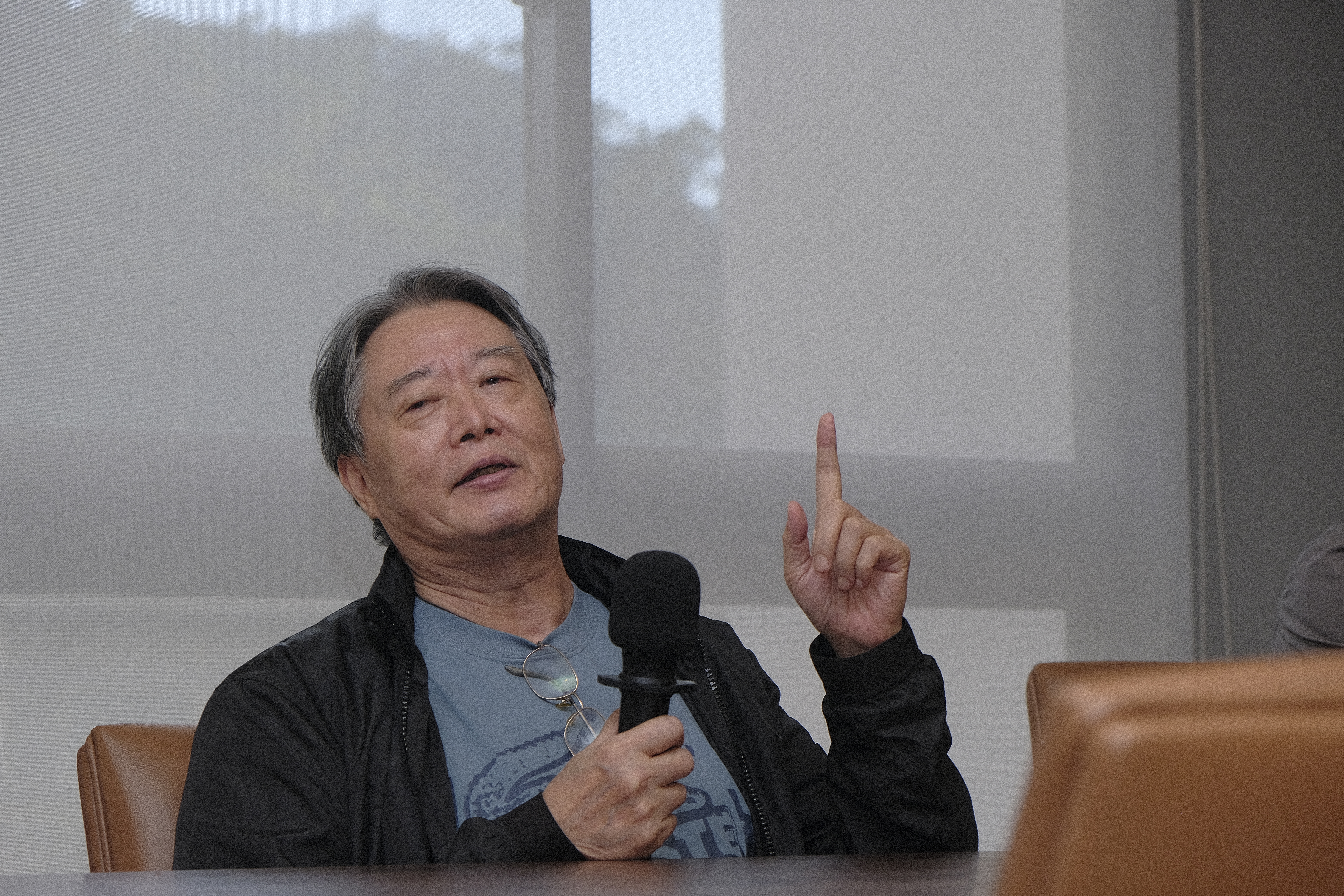 本次祝壽茶會主角黃立榮譽教授。