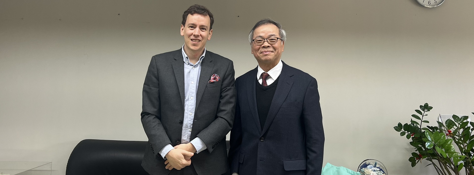 20250225_英國倫敦瑪麗皇后大學Matthieu Burnay院長蒞院訪問